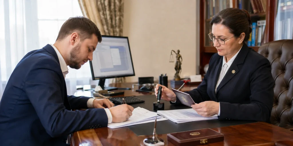 Когда ООО подает форму Р13014, кто подписывает заявление, когда подпись удостоверяет нотариус и в каких случаях нотариус сам направляет документы в налоговую.